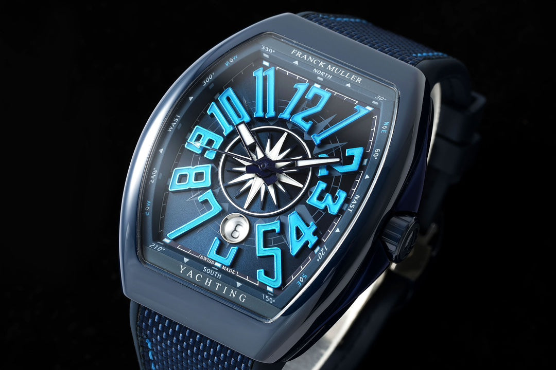 Blue Ceramic - Blue Rubber - Automatic - 45mm