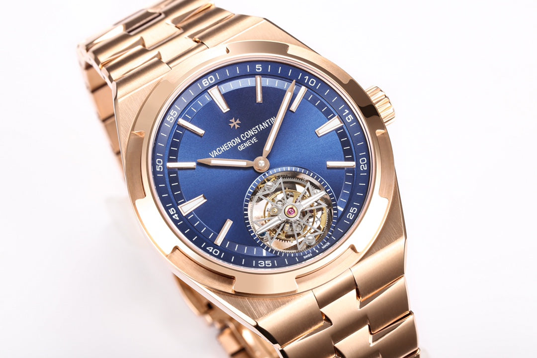 Blue - Fly - Rosegold 904L Steel - Automatic - 43mm