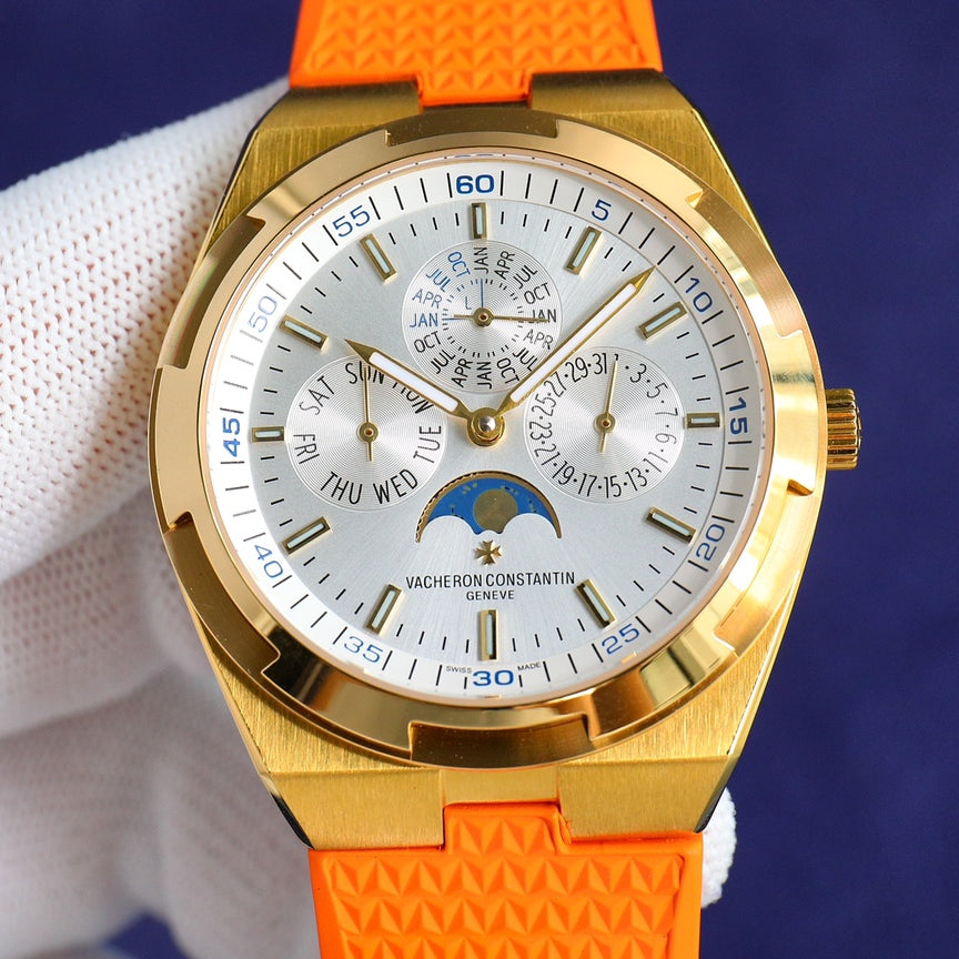 White Yellow - Orange Rubber - Automatic - 41mm