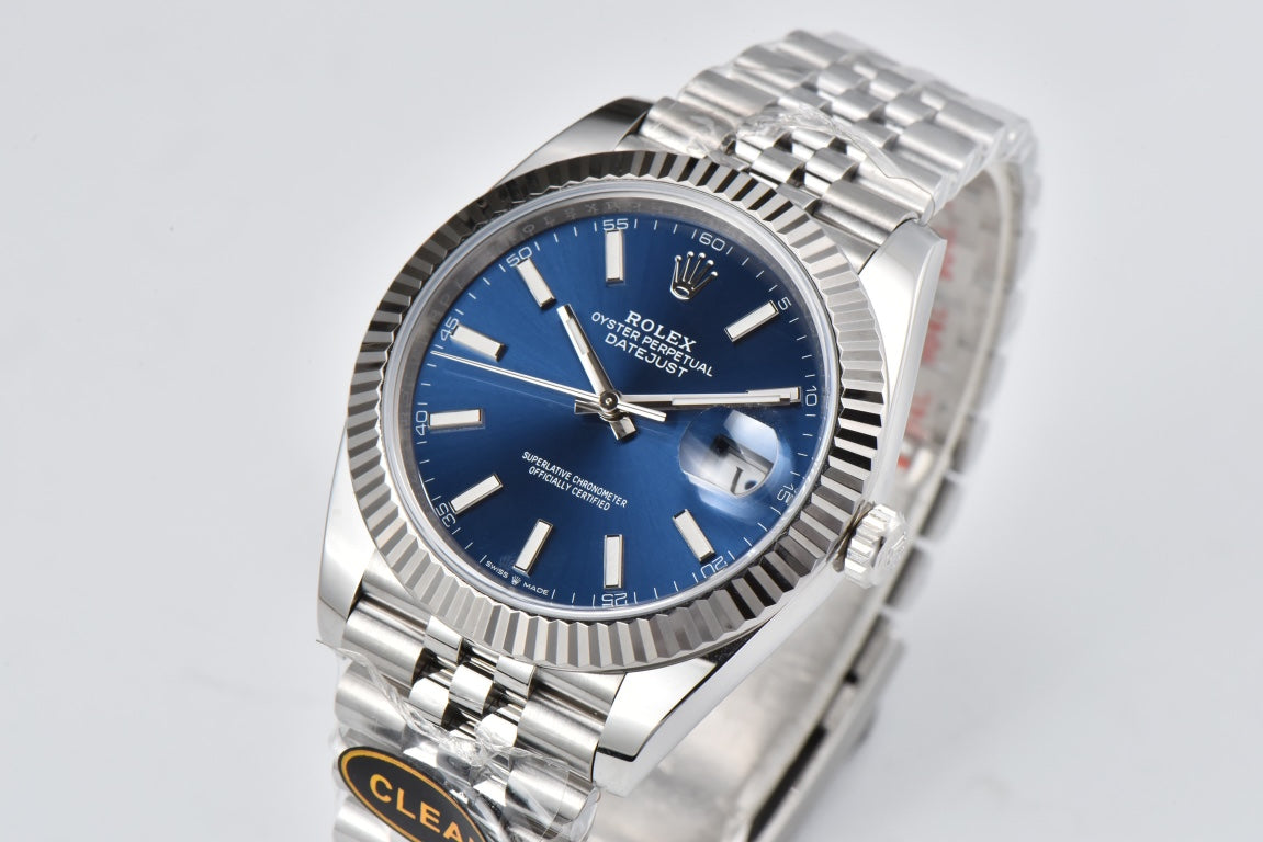 C-Factory - Blue - Silver 904L Steel- Automatic - 41mm