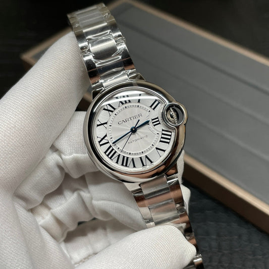 LADY -Silver 316L Steel - 316L Steel - Automatic - 33mm