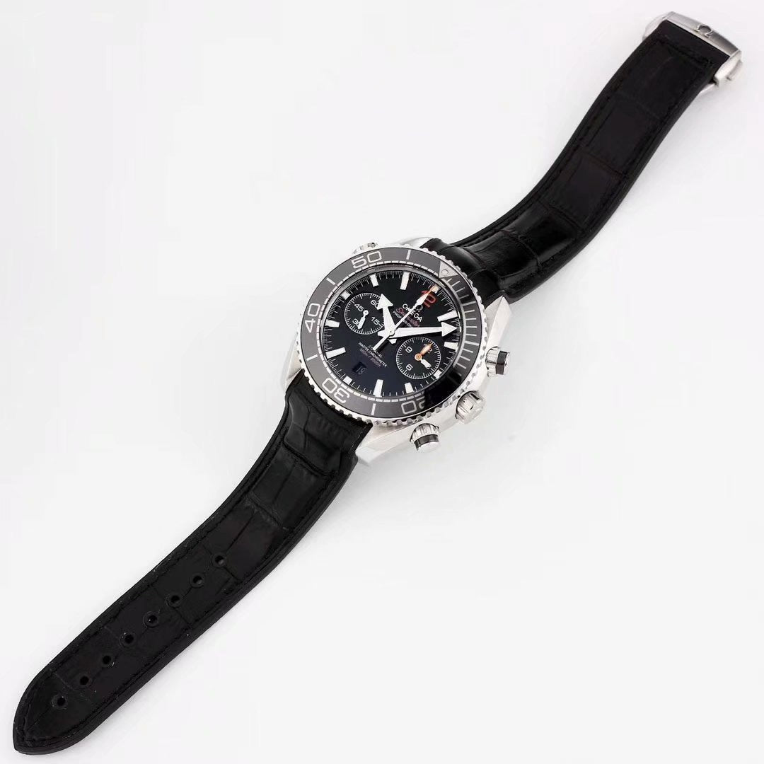 Chronograph - Selfwinding- Black Rubber- Automatic - 45.5mm