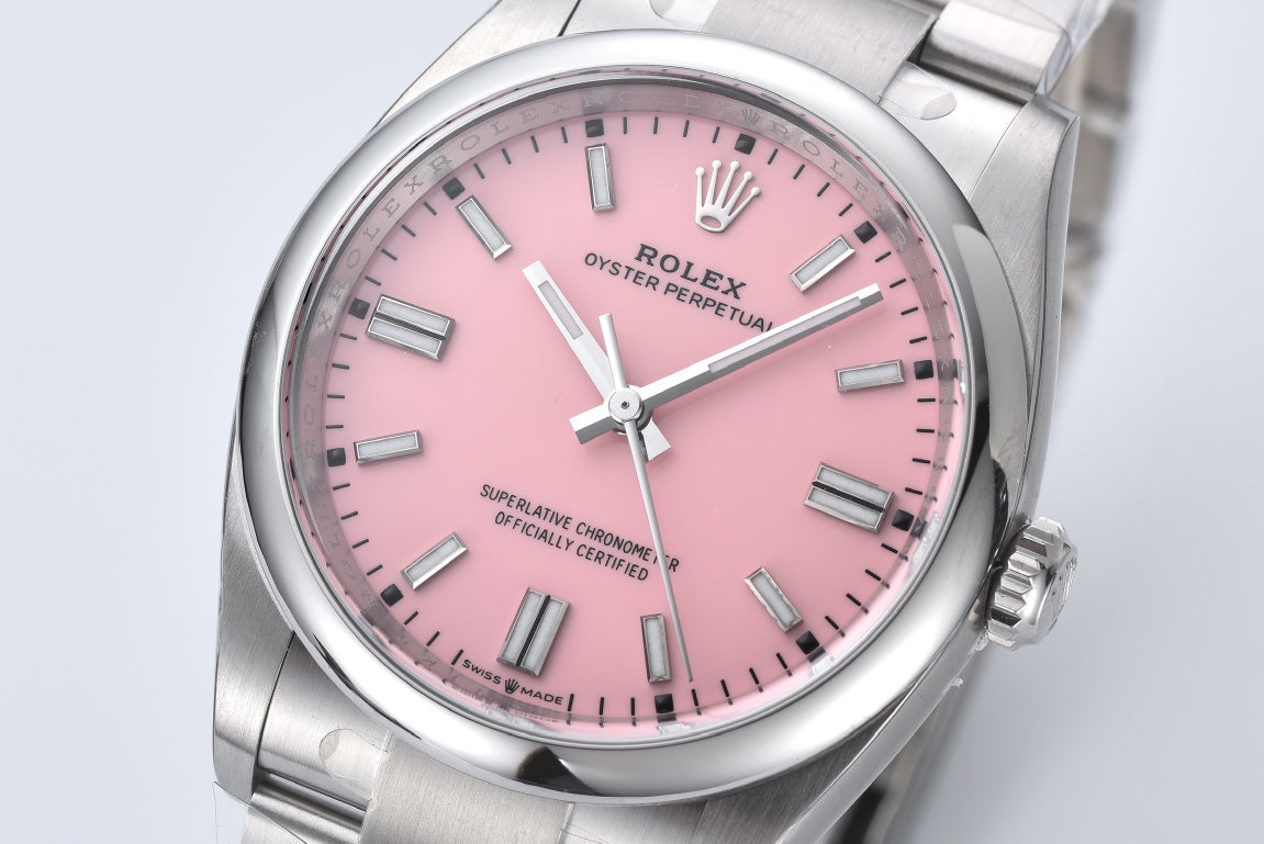 C-Factory - Pink - Silver 904L Steel- Automatic - 41mm/36mm