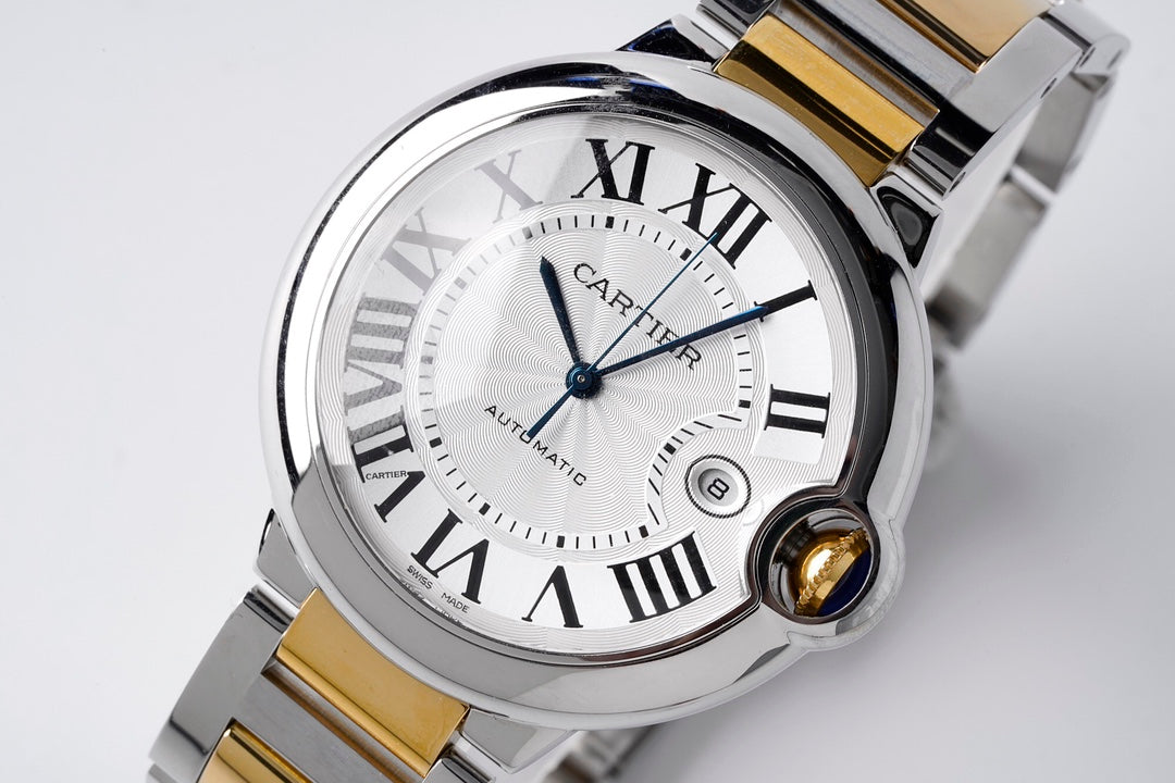 White 316L Steel - Yellow Silver Steel - Automatic - 42mm