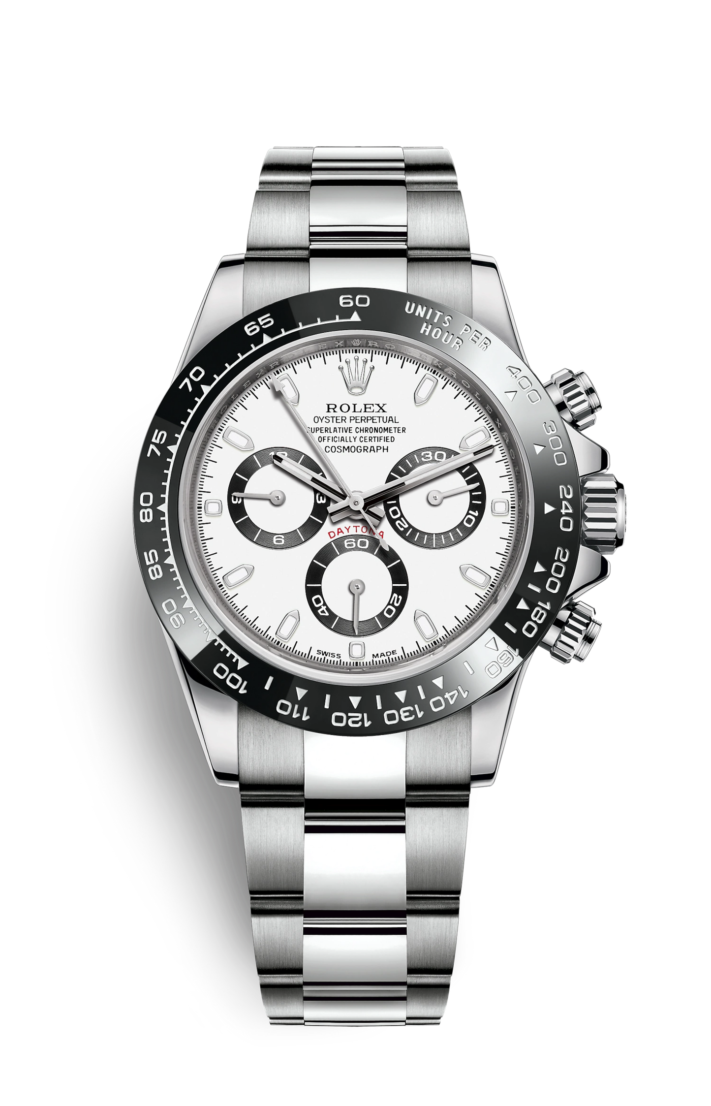 Chronograph -CLASSICAL WATCH-White- Automatic-40mm