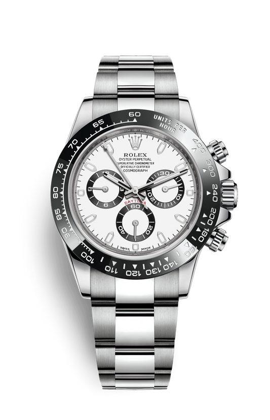 Chronograph -CLASSICAL WATCH-White- Automatic-40mm